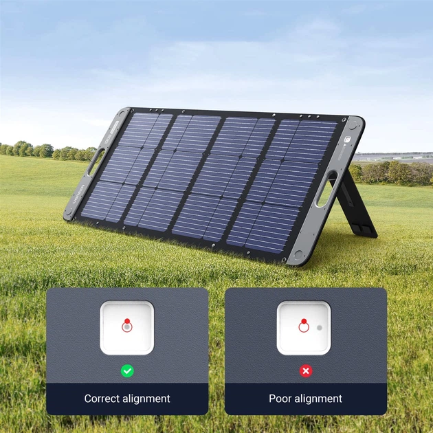 ソーラーパネル　MPS-SC100 Солнечная панель Ugreen Solar Panel SC100 100W IP67 MPPT XT60+MC4