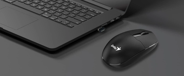 Mysz Genius NX-7000SE Wireless Black (31030032400) - obraz 5
