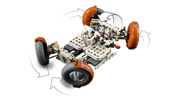 Конструктор LEGO Technic NASA Apollo - машина LRV 1913 деталей (42182) - зображення 5