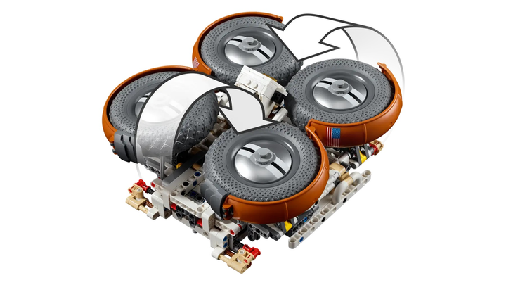 Конструктор LEGO Technic NASA Apollo - машина LRV 1913 деталей (42182) - зображення 6