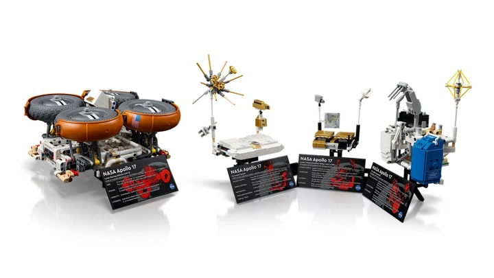 Конструктор LEGO Technic NASA Apollo - машина LRV 1913 деталей (42182) - изображение 6