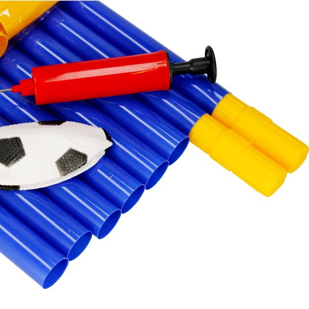 Bramka do piłki nożnej Mega Creative 2 in 1 Soccer Sports Fun Series z akcesoriami 79 x 50 x 43 cm (5904335827910) - obraz 5