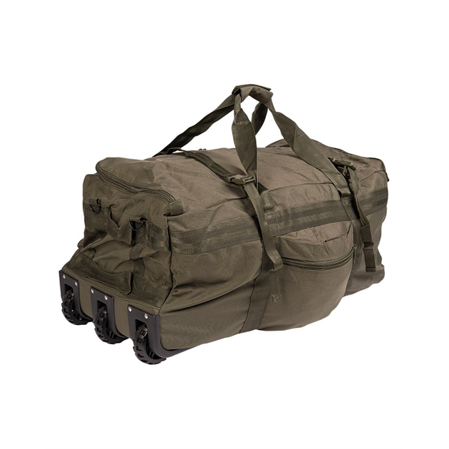 Сумка транспортная Sturm Mil-Tec Combat Duffle Bag with Wheel Olive - изображение 1