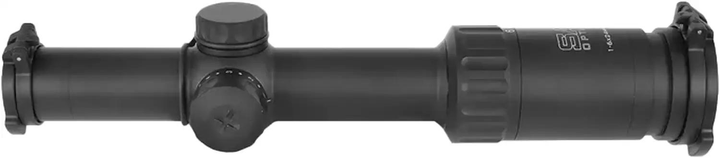 Оптичний приціл SAI 1-6x24 сітка MIL-A RAF. Black - зображення 1