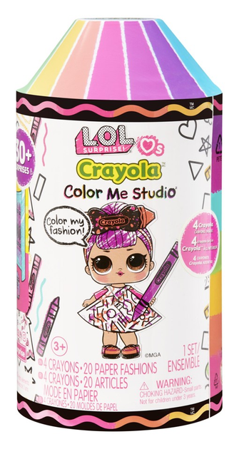 Лялька Mga L.O.L Surprise! Loves Crayola Color Me Studio (0035051505273) - зображення 1