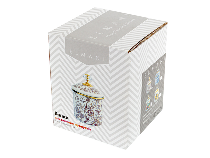 Банка для сыпучих продуктов "BIRD" Elmani с крышкой, 1,25 л, 12х12 см - изображение 12