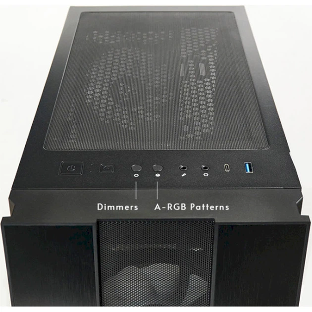 Корпус ПК Chieftec Hunter 2 GS-02B-OP Midi-Tower ATX без БП Черный - изображение 7