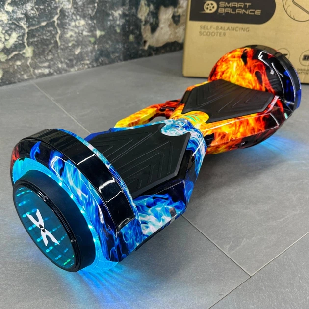 Гіроборд SMART BALANCE U8 Infinity 2024 Огонь и Лед з Bluetooth колонкою і LED - підсвіткою колес - изображение 5