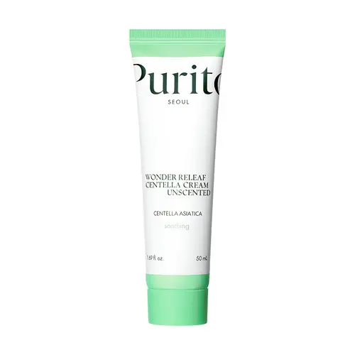 Восстанавливающий крем для чувствительной кожи Purito Seoul Wonder Releaf Centella Cream Unscented 50 мл - Фото 1 Восстанавливающий крем для чувствительной кожи Purito Seoul Wonder Releaf Centella Cream Unscented 50 мл - изображение 1