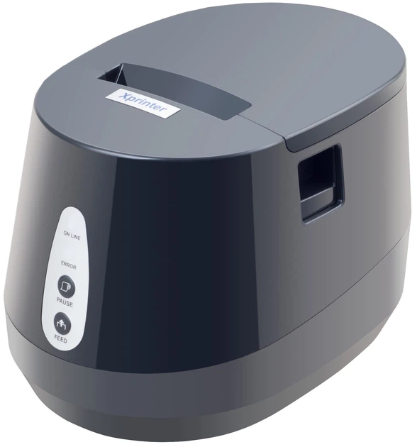 Принтер етикеток Xprinter XP-237B і чеків USB чорний - Фото 1 Принтер етикеток Xprinter XP-237B і чеків USB чорний - зображення 1