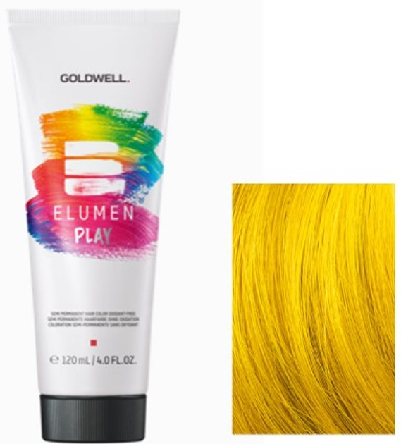 Farba do włosów Goldwell Elumen Play Permanent Color Yellow 120 ml (4021609109204) - obraz 2