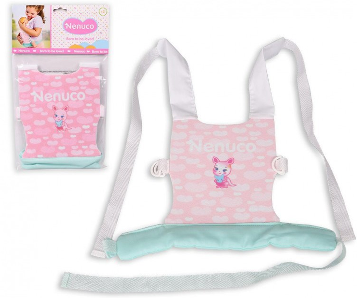 Nosidełko dla lalek Nenuco Baby Carrier (8056379142584) - obraz 3