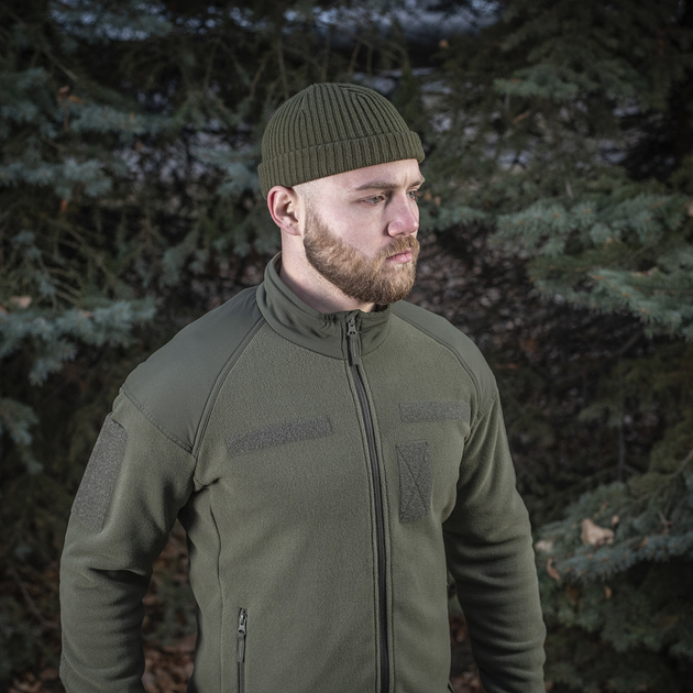 Куртка M-Tac Combat Fleece Jacket Army Olive 2XL/L - изображение 2