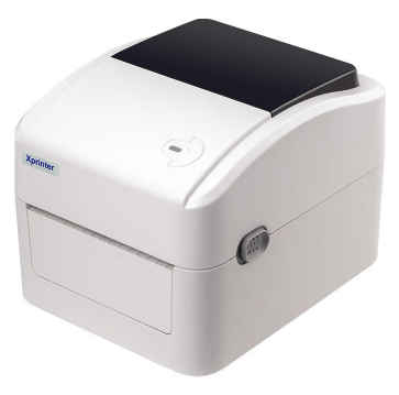 Принтер етикеток Xprinter XP-420B USB Білий - Фото 1 Принтер етикеток Xprinter XP-420B USB Білий - изображение 1