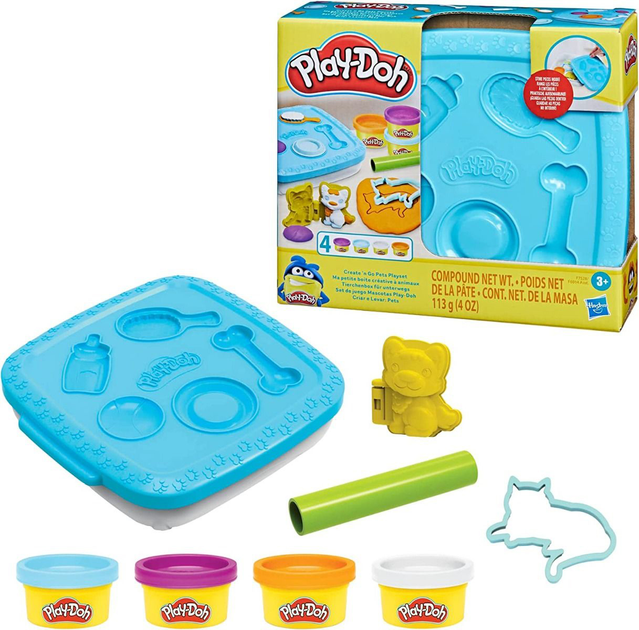Zestaw kreatywny Hasbro Play-Doh Create'n Go Pets (5010994196387) - obraz 2