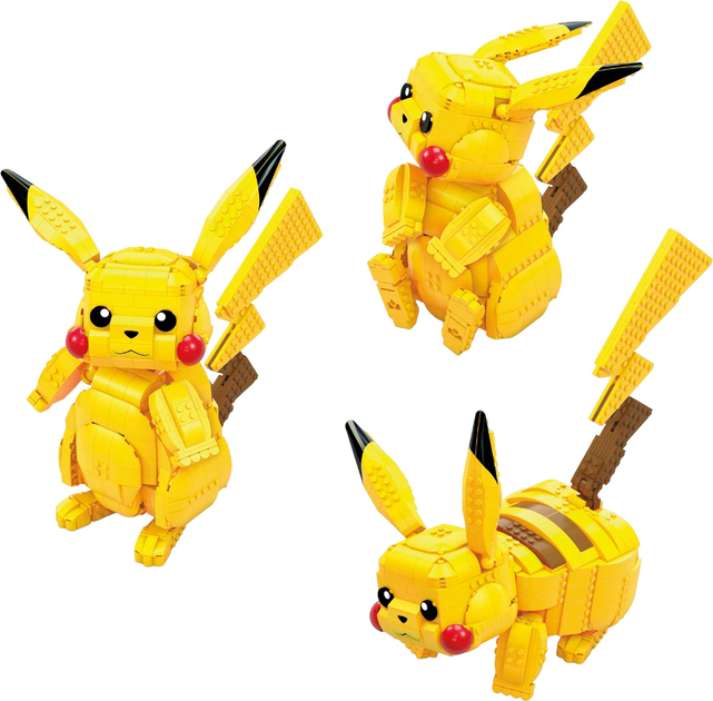 Конструктор Mattel Mega Pikachu Pokemon 825 деталей (0887961661149) - зображення 2