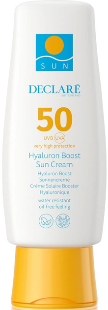 Сонцезахисний крем Declare Hyaluron Boost SPF 50+ 100 мл (90078671180231 - зображення 1