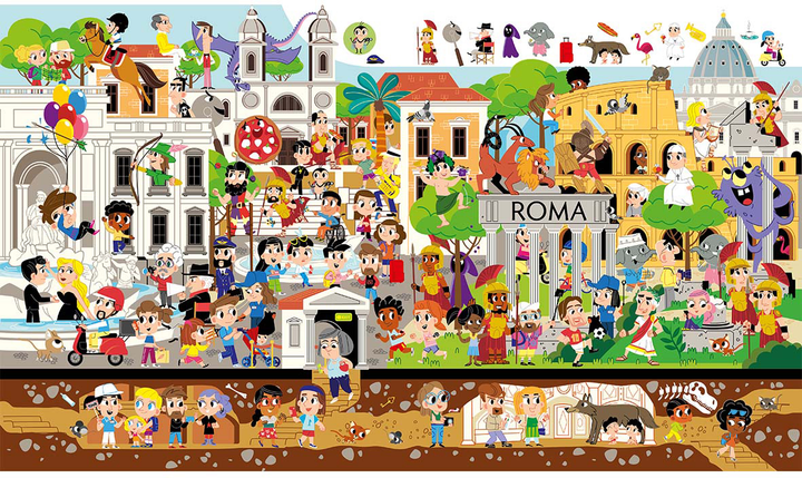 My First Search and Find Cities of the World - Paolo Mosceni (9782889750917) - obraz 3