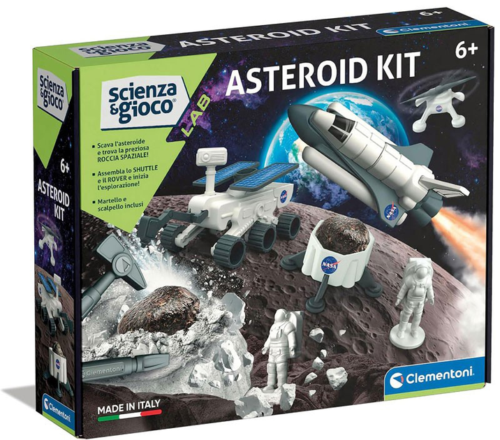 Набір для наукових експериментів Clementoni Science & Play Asteroid (8005125193592) - зображення 1