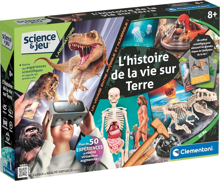 Набір для наукових експериментів Clementoni Science & Play The Story of Life on Earth (8005125193370) - зображення 1