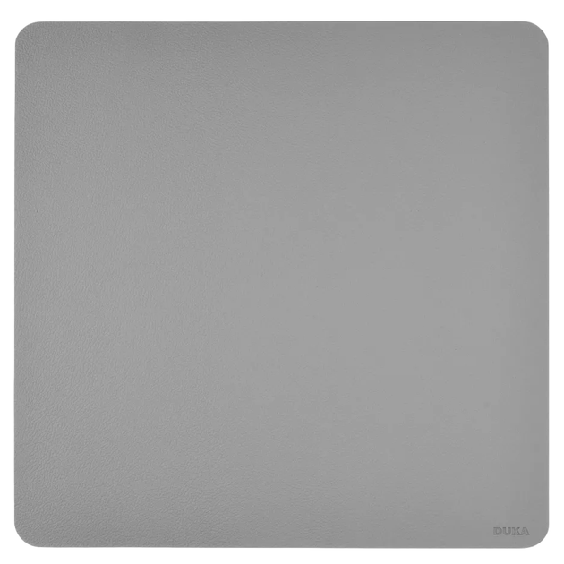 Серветка-підкладка на стіл Duka Odin квадратна 38 x 38 см сіро-чорна (5901912190733) - зображення 1