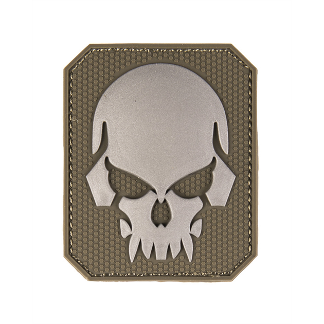 Нашивка на липучці Sturm Mil-Tec Skull Patch PVC 3D (Large) Olive (16832101) - изображение 1