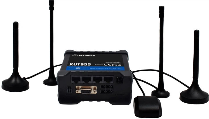Маршрутизатор Teltonika RUT955 2G/3G/4G Router Dual-SIM Wi-Fi (RUT955) - зображення 3
