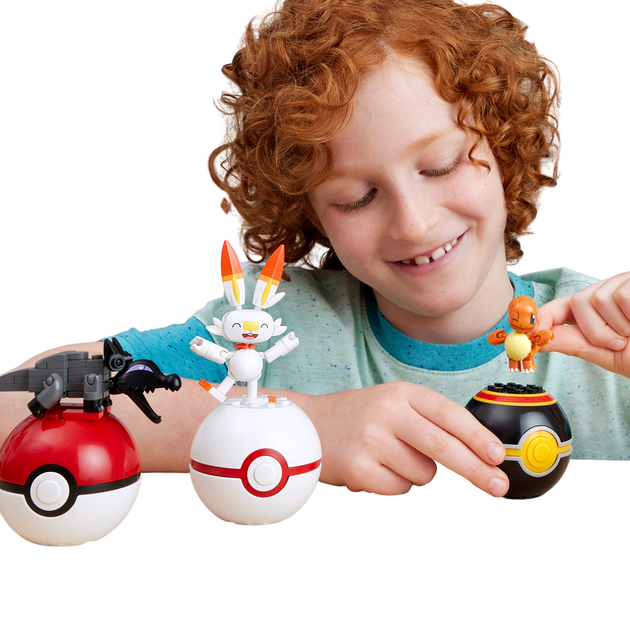 Klocki konstrukcyjne Mega Pokemon Fire-type Team 105 elementów (0194735191123) - obraz 5