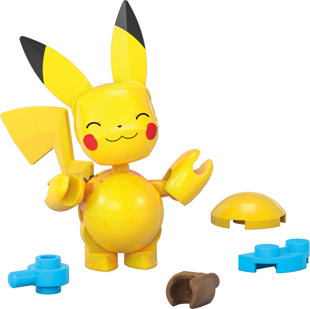 Конструктор Mega Pokemon Покебол Пікачу та Зубат 40 деталей (0194735235735) - зображення 5