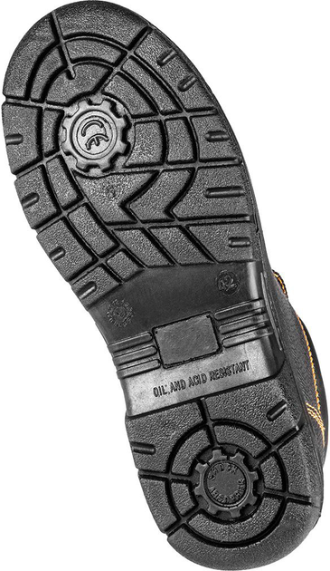 Напівчеревики робочі NEO Tools S1 SRC 82-160 шкіряні 43 Чорні (5907558484014) - зображення 4