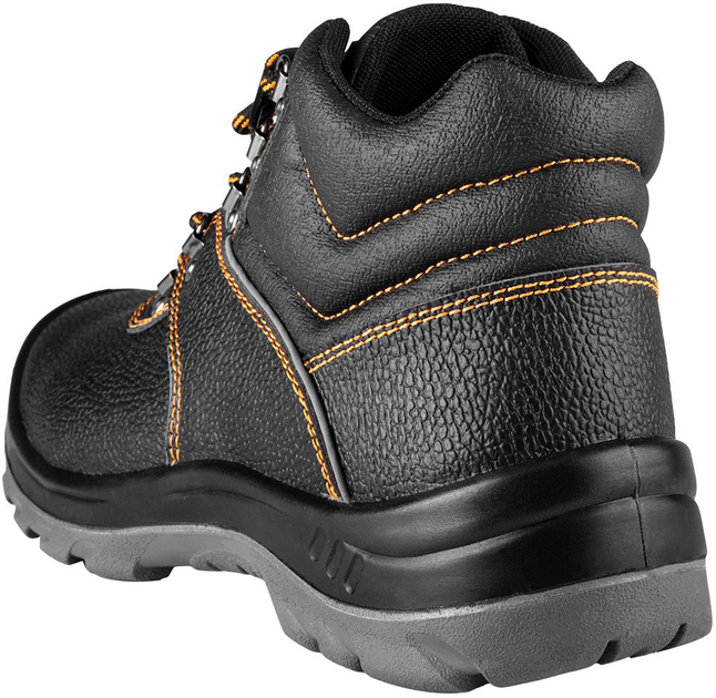 Черевики робочі захисні NEO Tools S3 SRC 82-166 шкіряні 47 Чорні (5907558484236) - зображення 3