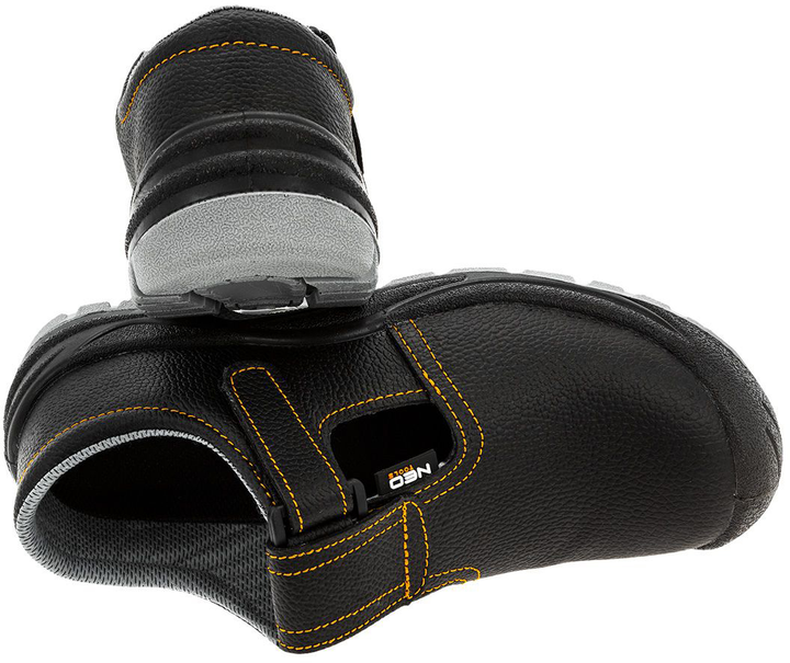 Сандалії робочі захисні NEO Tools S1 SRC 82-070 шкіряні 42 Чорні (5907558440843) - зображення 3