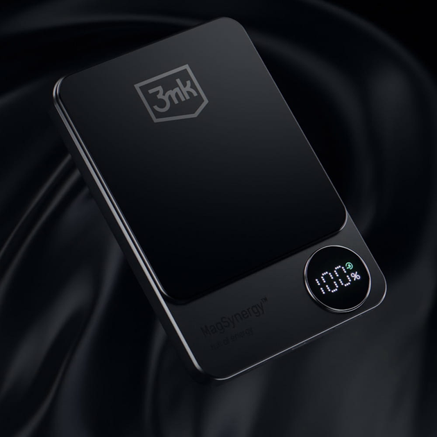 УМБ 3MK MagSynergy 10000 mAh USB-C/Lightning Black (5903108497381) - зображення 6