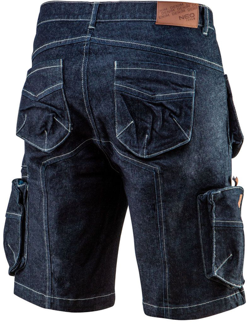 Krotkie spodenki robocze NEO Tools Denim 81-279 2XL Granatowe (5907558439922) - obraz 2