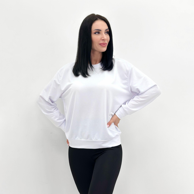 Базовый свитшот из двунитки "Kaplan", белый 42-44 от продавца: Lady ...