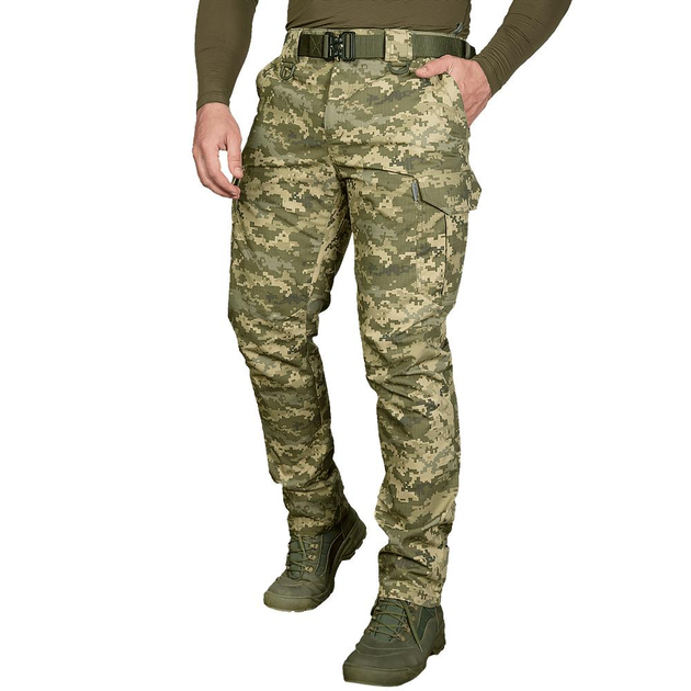 Тактические CamoTec штаны Cm Patrol Pro Rip-Stop Cvc ММ14 пиксель 3XL - изображение 2