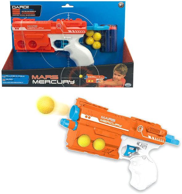 Пістолет ODS Mars Mercury Pistol Sparadardi And Balls (8017293429519) - зображення 1