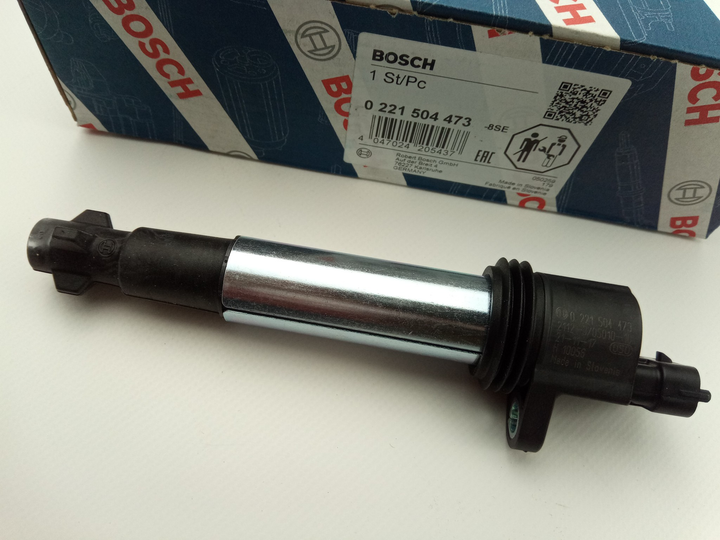 Катушка зажигания ВАЗ 2112/2170, BOSCH (0221504473) на одну свечу (2112-3705010-12) - изображение 1