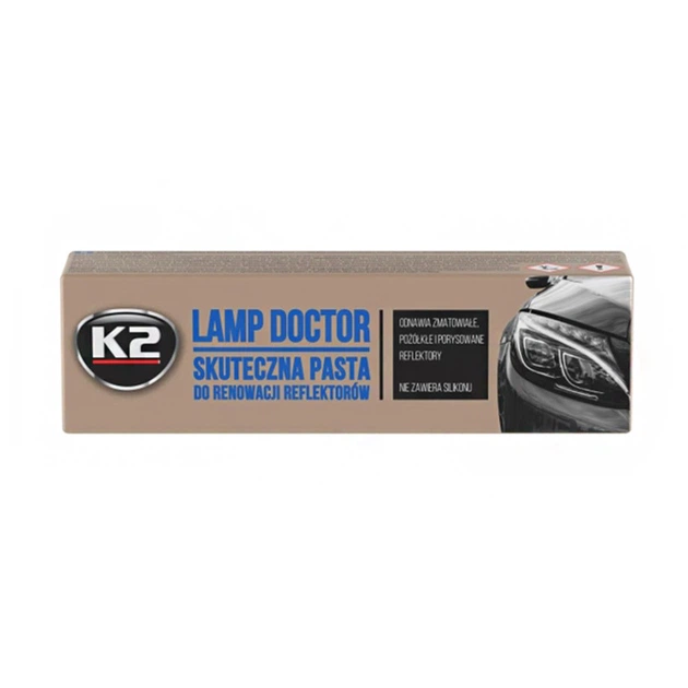 Паста для ремонта фар K2 LAMP DOCTOR, 60г L3050 - изображение 3