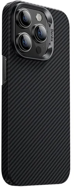 Акція на Панель Benks MagClap ArmorAir Case для Apple iPhone 15 Pro Black від Rozetka