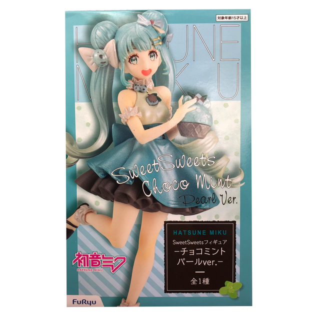 Фигурка FuRyu Sweet Sweets Мику Хацунэ Hatsune Miku Chocolate Mint Dearl ver. 20 см FR SS HM CMD - Фото 6 Фигурка FuRyu Sweet Sweets Мику Хацунэ Hatsune Miku Chocolate Mint Dearl ver. 20 см FR SS HM CMD - изображение 6