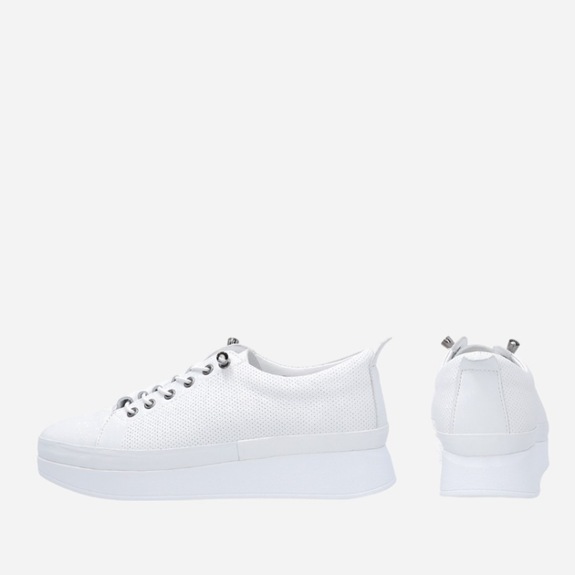Sneakersy damskie Venezia 0327000-1 38 25 cm Białe (5906140333006) - obraz 3