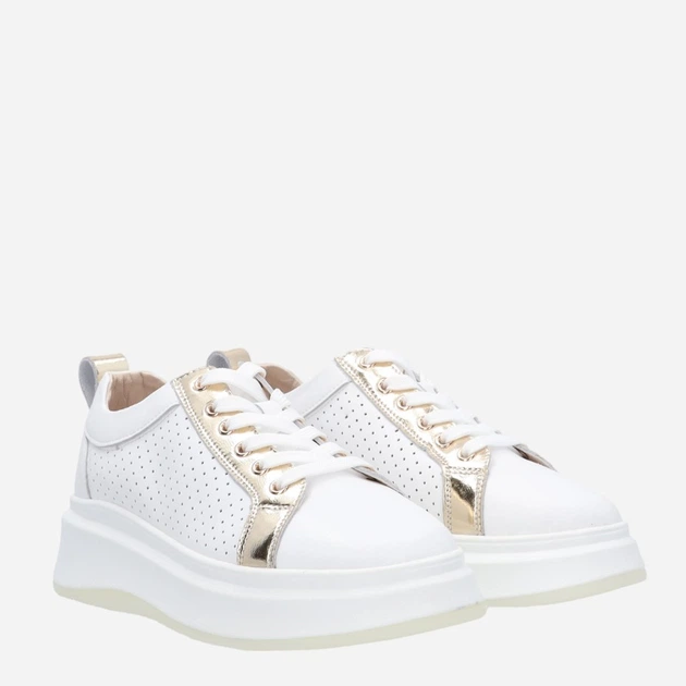 Жіночі снікери Venezia HA-019 40 26.4 см Білі (5906140377819) - зображення 4