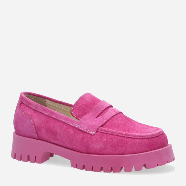 Loafersy damskie skórzane Venezia 737 SUE 38 25 cm Różowe (5906140383476) - obraz 2