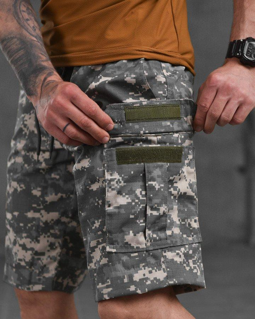 Армейские мужские шорты НАТО рип-стоп L пиксель НАТО (87428) - изображение 2