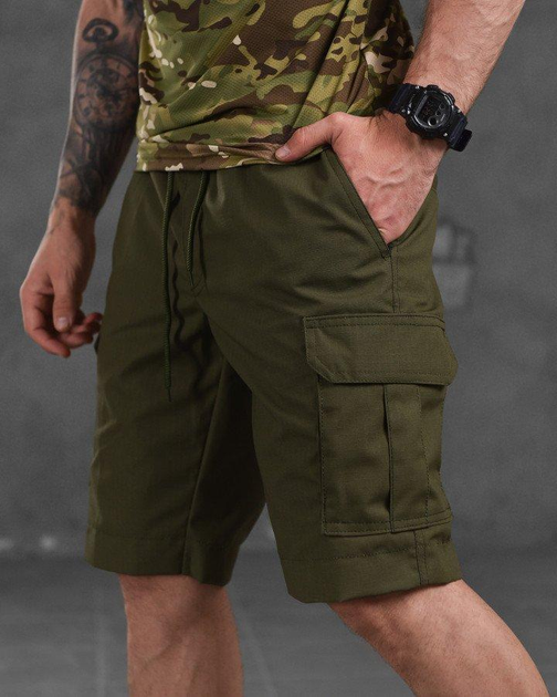 Армійські чоловічі шорти ріп-стоп XL олива (87523) - зображення 1