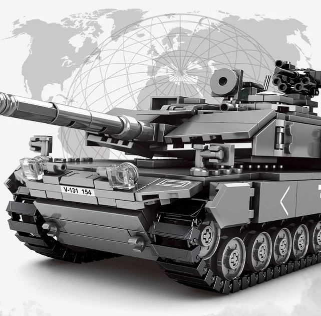 Конструктор Немецкий основной боевой танк Леопард 2А7 / Техник 898