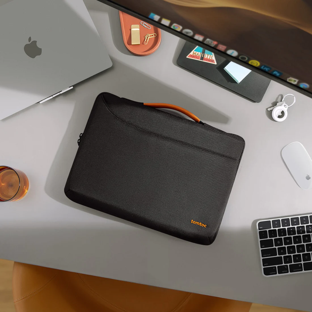 Сумка для ноутбука Tomtoc Defender-A22 Laptop Briefcase Black 15.6" (A22E1D1) - изображение 7