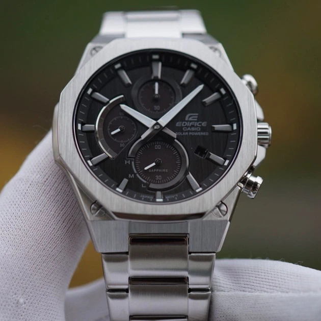 Часы Casio Edifice EFS-S570D-1AUEF Slim Line Touch Solar Sapphire - изображение 8