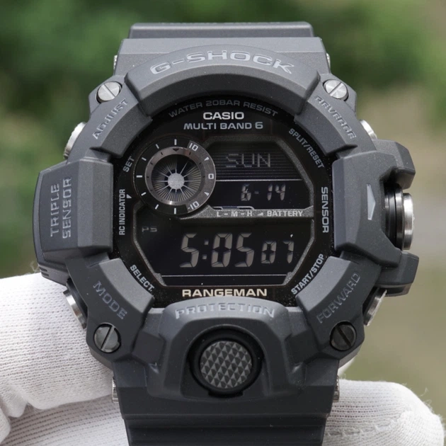 Часы Casio G-Shock GW-9400-1BER Rangeman Triple Sensor